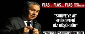 AÇIK AÇIK Helikopteri Türkiye düşürdü dedi