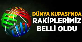 2014 FIBA Dünya Kupası'nda Rakipleri Belli Oldu