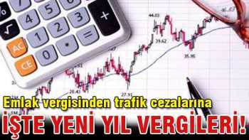 2014'ün yeni vergileri belli oldu!