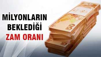 2015'te maaşlara yapılacak zam oranı