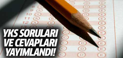 2020 YKS soruları ve cevapları yayımlandı!
