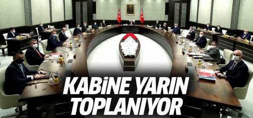 2022 Yılının  son kabine toplantısı yarın   