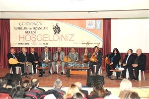 Çorumlu Aşıklar ve Ozanlar Gecesi