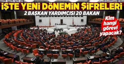 24 Haziran sonrası yeni sistemin şifreleri! 