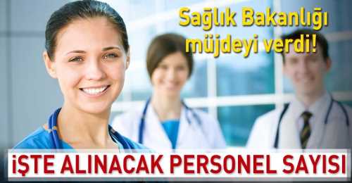 27 Bin Sağlık Personeli Geliyor