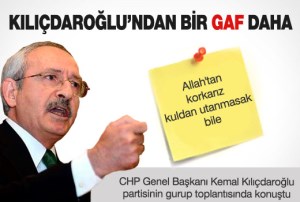 Genel Başkan tartışılacak bir gafa imza attı