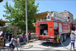 Kur’an Kursunda Alev Alan Tüp Korkuttu