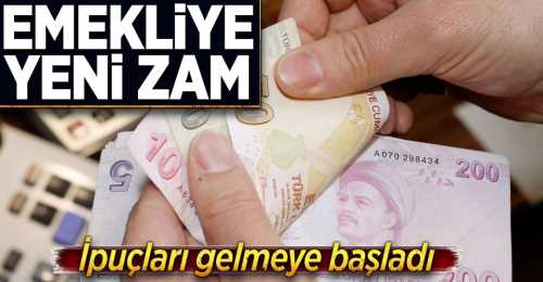 3 Aylık Enflasyona göre Emekliye yeni zam