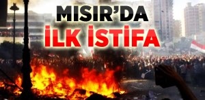 MISIR'DA KANLI DARBEDE İLK İSTİFA GELDİ