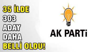 35 İLİN KESİNLEŞEN İLÇE BELEDİYE BAŞKAN ADAYLARI