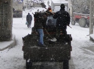 Sungurlu Belediyesi’nde Kar Mesaisi