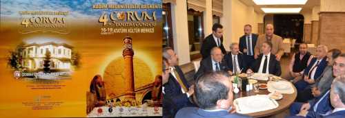 4.Çorum Tanıtım Günlerinde “Hedef 500 Bin Ziyaretçi “