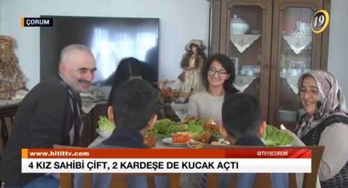 4 Kız sahibi Aile 2 Kardeşe de koruyucu aile oldu