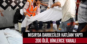 MISIR'DA ÖLÜ SAYISI 200 BİNLERCE YARALI