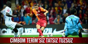 Terim'siz ilk maçta Galatasaray evinde kayıp