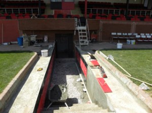 ÇORUM BELEDİYE SPOR  STAD'I BAKIMA ALDI