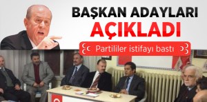 MHP Mamak İlçe Başkan ve 12 kişi İstifa haberi 