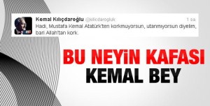 Kılıçdaroğlu'ndan Başbakan'a Allah'tan Kork tweeti