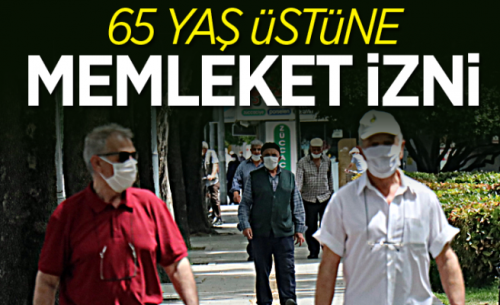 65 Yaş üstüne seyahat müjdesi