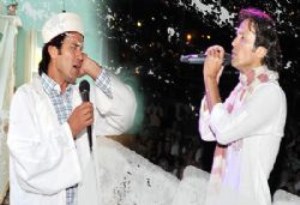 Önce namazda sonra sahnede!