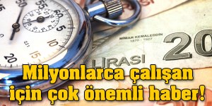 Kıdem tazminatı sistemi sil baştan kuruluyor. 