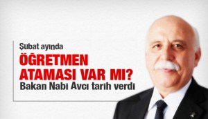 SON DAKİKA:ŞUBAT AYINDA ÖĞRETMEN ATAMALARI