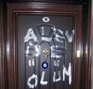 DHKP-C örgütü Alevi vatandaşların evlerini işaretlemiş