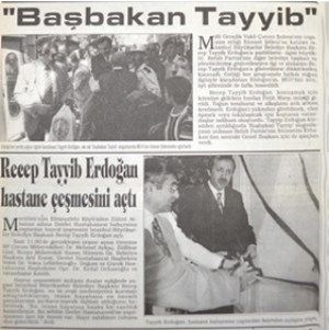 1997'de Erdoğan’a Başbakan Tayyip Sloganı