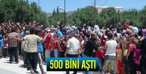 Türkiye'ye sığınan Suriyelilerin sayısı 500 bini aştı