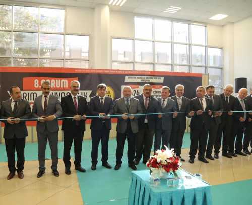 8.Çorum Tarım ve Hayvancılık ve Gıda Fuarı açıldı