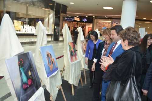 8 Mart Dünya Kadınlar Günü sergisi açıldı