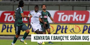 Konyaspor, sahasında Fenerbahçe'yi 2-0 geriden gelerek 3-2 yendi