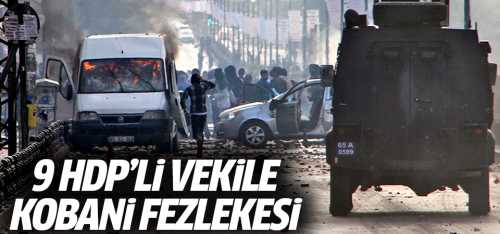 9 HDP'li Vekile Kobani Fezlekesi