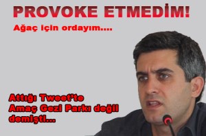 Ağaçları destekliyorsan peki bu tweet nedir?