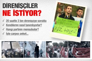 Gezi Parkı eylemci ve direnişçileri ne istiyor?