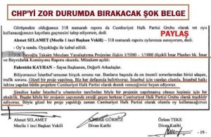 İşte CHP Meclisinin imzalı Belgesi 