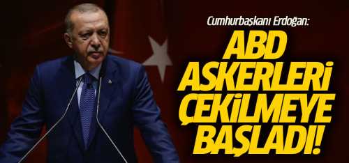 ABD askerleri çekilmeye başladı!