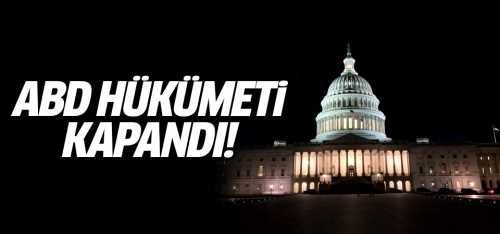 ABD MECLİSİ KAPANDI!..