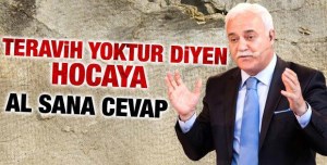 Hatipoğlu'ndan Bayındır'a teravih cevabı
