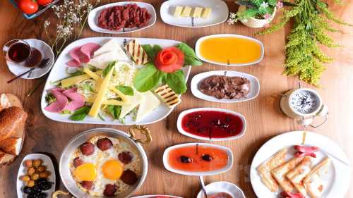 Açık büfe aç gözlüleri kahvaltını serpme!