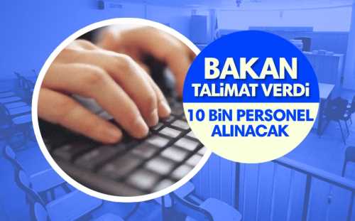 Adalet Bakanı Bekir Bozdağ'ın talimatıyla adliyeler ile cezaevlerindeki yardımcı personel sayısının artırılmasına yönelik çalışma başlatıldı.