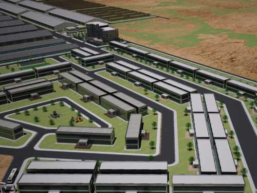 Ahi Evran'da Temel Atma Töreni 