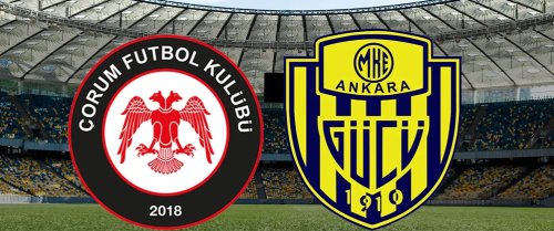 AHL.Çorum FK - MKE Ankaragücü Maçı 