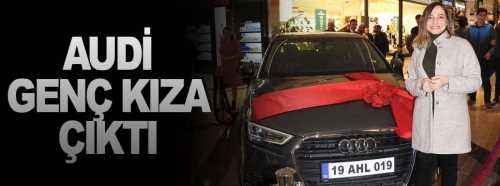 AHL Park AVM otomobil çekilişinin şanslısı Sidre Nil Yanık