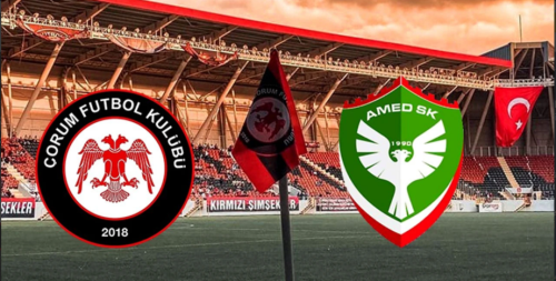 Ahlatçı Çorum FK - Amedspor Maçı  