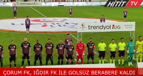 Ahlatçı Çorum FK 0-0 Alagöz Iğdır FK 