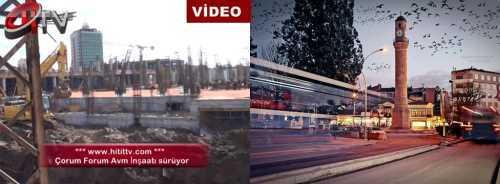 Ahlatcı’dan Çorum'a 95 Milyon Euroluk Avm Yatırımı İnşaatında çalışmalar sürüyor