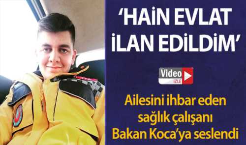 Ailesini ihbar etti! Hain evlat ilan edildi