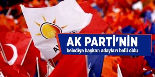 AK Parti 25 ilde adayını belirledi