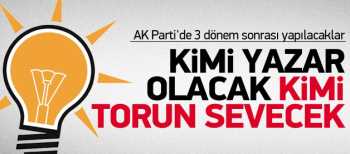 Ak Parti 3 Dönem Sonrası Hangi Vekil Ne İş Yapacak?